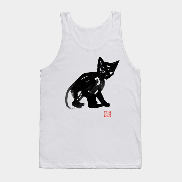 Neko Tank Top by pechane